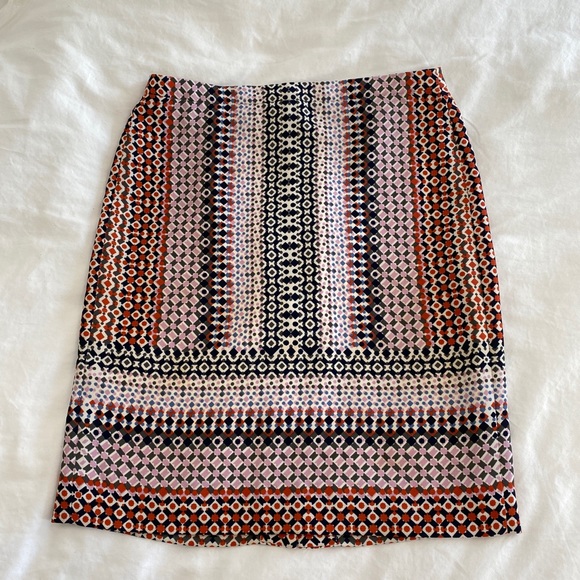 J Crew | Colorful Pencil Skirt - Picture 1 of 5